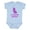 Baby Blue, variant on Inktastic I Love my Auntie Boys or Girls Baby Bodysuit