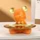 thumbnail image 1 of Bear Cool Sculpture Entrada Artesanía Caja de almacenamiento de resina Decoración para el hogar Sala de estar Hugtrwg Para estrenar, 1 of 8