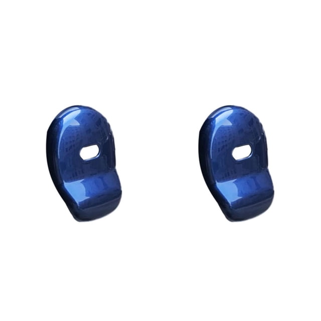 ZheElen ABS Materials Rear Door Handle Trim Exterior For Long-lasting Car Outer Tailgate Handle Covers starry sky blue 2Set
