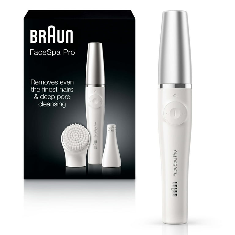 Braun FaceSpa Pro 910 Facial Epilator for Women, Includes Extra