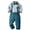 Light Blue, variant on OBEEII Baby Boys Gentleman Outfits Long Sleeve Shirts with Suspenders Pants Boys Winter Clothes 6M - 5T