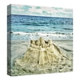 thumbnail image 4 of Masterpiece Art Gallery Sandcastle on the Beach by Mimi Payne Canvas Art Print, 4 of 4