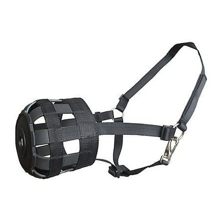 UPC: 0765839943248 | Economy Nylon Halter Grazing Muzzle Cob