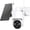 White WiFi 1 Pack, variant on 4G LTE Cellular Camera, No Wifi Camera, 2.5K Solar Camera Outdoor , 360? Live View, Spotlight Color Night Vision, Motion&Siren Alert, SD/Cloud Storage (SIM Card Included)