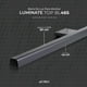 thumbnail image 3 of Barra de Luz para Monitor Acteck LUMINATE TOP BL465 USB Negro AC-934985, 3 of 6
