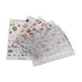 thumbnail image 1 of 6 Sheet Kawaii Cute Fat Rabbit Transparent Stickers , album Scrapboking Album Decor, 1 of 9