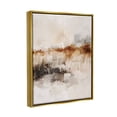 thumbnail image 4 of Stupell Industries Atmospheric Brown & Beige Abstract Painting Gold Floater Framed Art Print Wall Art, 17 x 21, 4 of 10