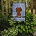 thumbnail image 2 of Caroline's Treasures BB5711GF Dachshund Red Brown Welcome Flag Garden Size , Small, multicolor, 2 of 3