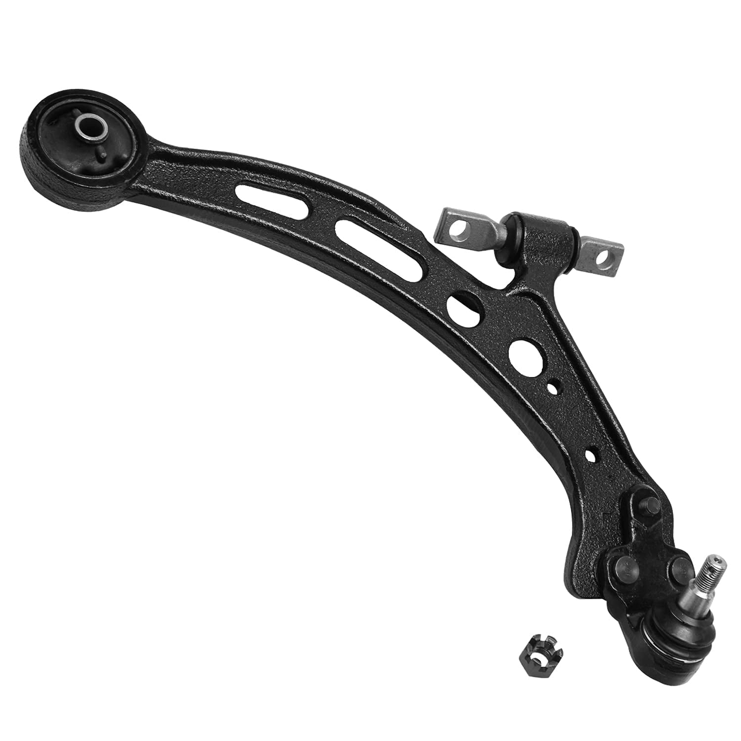 Detroit Axle - Front Lower Control Arms for 1997-2001 Toyota Camry Lexus ES300, 1999-2003 RX300, 2 Lower Control Arms, 2 Outer Tie Rods, 2 Sway Bars Replacement