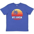 thumbnail image 3 of Inktastic St Lucia Vacation Travel Cruise Youth T-Shirt, 3 of 5