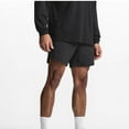 thumbnail image 3 of Men's Gym Workout Shorts Lightweight Bodybuilding Athletic Shorts Running Training with Zip Pockets Towel Loop, 3 of 8