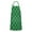Green Christmas Tree, variant on Colorful Christmas Striped Apron-Garden Aprons for Women with Pockets-Cotton Linen Waterproof Kitchen Cooking Gardening Aprons Adjustable for Kitchen,Cooking,BBQ and Salon 32"x27"