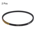 thumbnail image 3 of Uxcell A-650 V-Belts Drive Belt 650mm Inner Girth Rubber for Power Transmission 2 Pack, 3 of 6