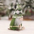 thumbnail image 4 of kladzum Christmas Gnomes Christmas Tree Ornaments New Christmas Doll Pendant Faceless Doll Ski Doll Scene Dress Up Gnomes Christmas Decorations, 4 of 4