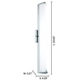 thumbnail image 2 of Eglo 94713A Gita 2 24" Wide Led Bath Bar - Chrome, 2 of 2