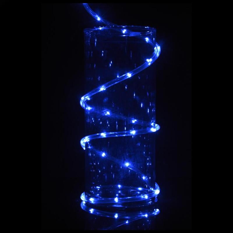 Details about   Aurora Golden~Blue Micro LED Wire Light~Battery Powered Rope Light Set~12 Feet 