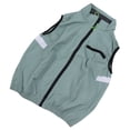 thumbnail image 5 of Chaleco de enfriamiento Protector solar de 3 velocidades Sin mangas Transpirable Ropa ligera con aire acondicionado para sitio de construcción al aire libre L, 5 of 5