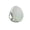 Silver, variant on Soumake Portable Solid Color Metal Round Case Double-Side Pop-Up Pocket Makeup Mirror