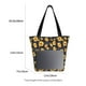 thumbnail image 3 of Balery Royal Blue Plaid Sunflower Bolsa de Hombro con Diseño, Bolsa Grande y Duradera, Bolsa Versátil para Compras, 3 of 6