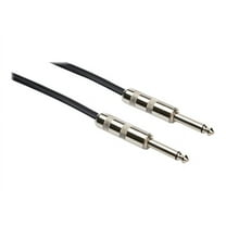 Hosa SKZ-6100 Speaker Cable Hosa 1/4" TS to Same 100 foot Black