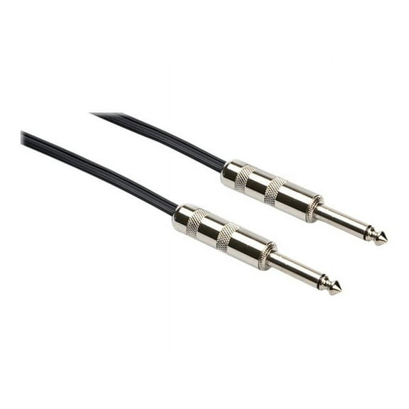 Hosa SKZ-6100 Speaker Cable Hosa 1/4" TS to Same 100 foot Black