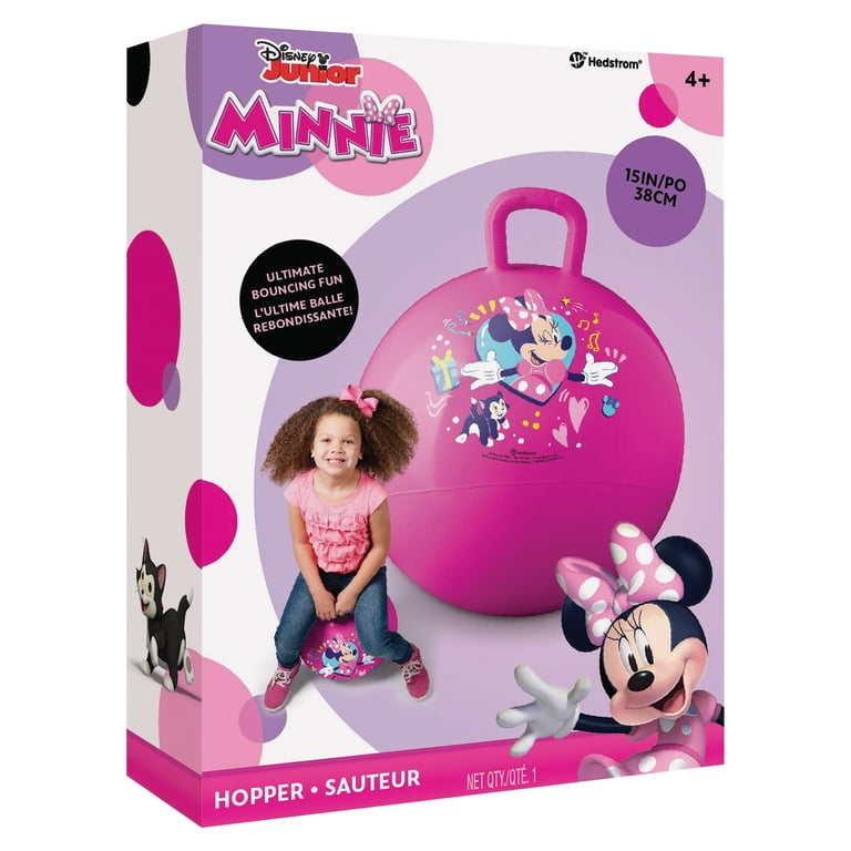 Hedstrom, Hopper, 15 inch Minnie Mouse, with easy-grip handle