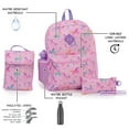 thumbnail image 4 of Jetstream 5-Piece Backpack Set: Kids Backpack & Lunch Bag, Pencil Case, Ruler & Water Bottle, 4 of 9