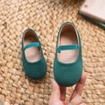 thumbnail image 2 of WAYUTE Girls Sandals Flat Bottom Lightweight Ribbon Hook Loop Princess Shoes for Children Kids Fashion Daily Wear Casual Outdoor, 2 of 7