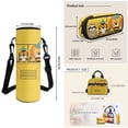 thumbnail image 7 of KUIFORTI Yellow Bus Bookbag and Lunchbox Set 4 piece Kids Backpack with Pencil Bags Water Bottle Sleeve for Elementary School Students Back to School Gifts, 7 of 7
