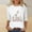 #0101-Blue, variant on Fashion Printed Crewneck Tops for Women, Casual Dolman Sleeve Blouses with Easter Themed Pattern, Breezy 3/4 Length Tees, Versatile Shirts for Spring or Holiday Wear Gift