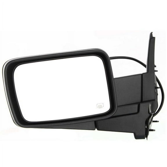 For 06-10 Commander Door Mirror Power Heated w/o Memory Manual Folding Left Side