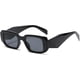 thumbnail image 3 of Gafas de sol rectangulares de moda para mujer y hombre, gafas de sol cuadradas, 3 of 4