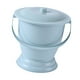 thumbnail image 1 of Urinario nocturno con orinal, orinal de escupidera para inodoro portátil y grueso con Azul, 1 of 8