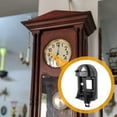 thumbnail image 3 of Raindrops 2-Pack Pendulum Quartz Clock Movement Kit with Hands, Replacement Repair Parts for Most Wall Clocks, 3 of 8