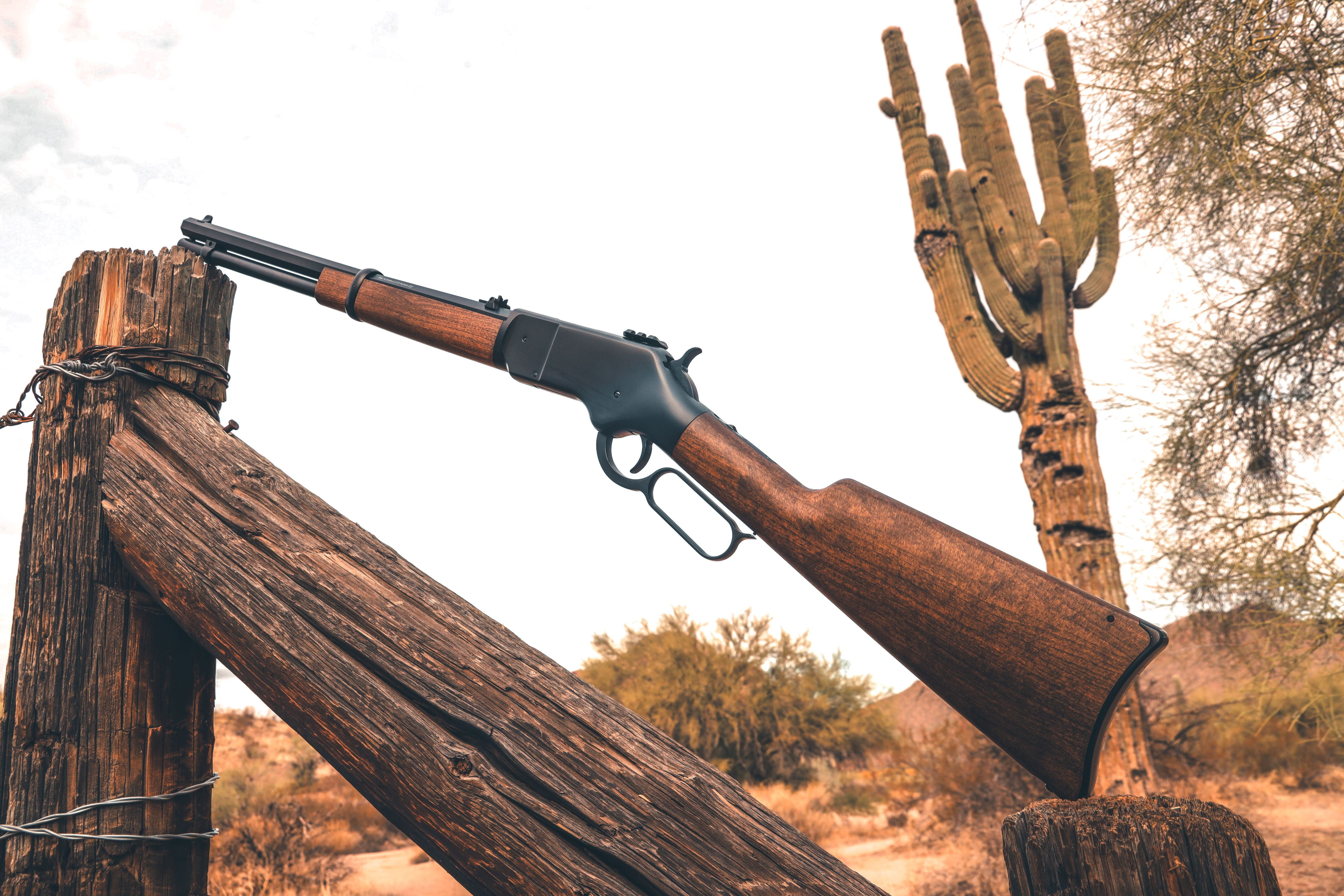 Barra 1866 CO2 Lever Action Rifle Black .177