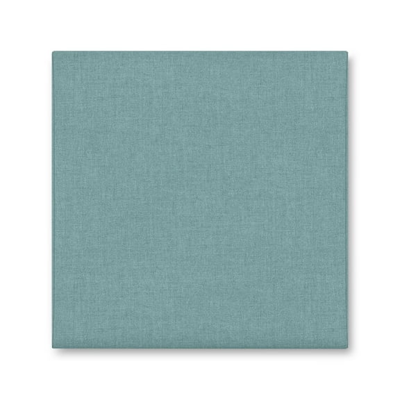 Jaxx Panelist Modern Padded Headboard- Wall Mounted Panel (22.5" x 22.5") - Microvelvet Surf Turquoise