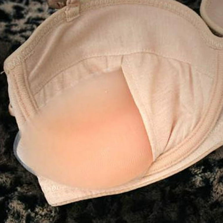 1 Pair Sponge Bra Padding Inserts Bra Pad Women Beauty Fake Boobs Breast  Enhancer Chest Pad To Adjust Breast Height