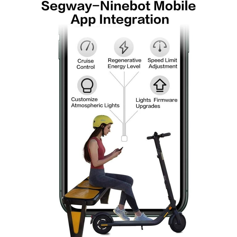 Segway Ninebot KickScooter E45 | Upgraded Mobility, Dark Grey