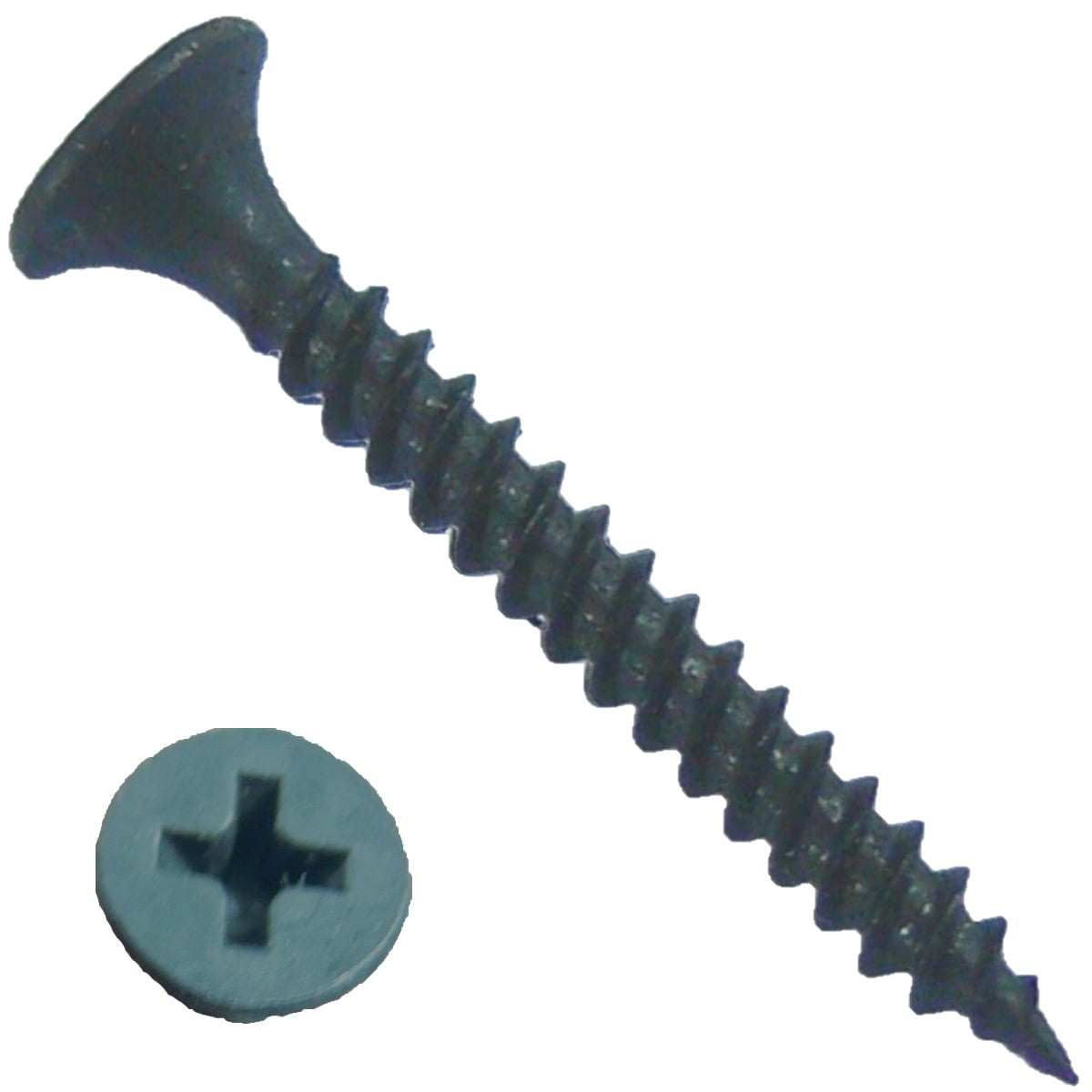 GRAY PHOSPHATE DRYWALL SCREWS 6 x 11/4" (12.5 Ounces 215 screws