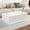White, variant on DIYART Black High Glossy Coffee Table, led Coffee Table with 2 Drawers, Modern Coffee Table for Living Room, Coffee Table with LED