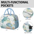 thumbnail image 6 of Lunch Bag Lunch Box for Women Reusable Insulated Lunch Bags,Water-Resistant Sea Turtle Cooler Lunch Tote Bag, Large Capacity for Work Travel Picnic, 6 of 6