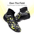 thumbnail image 4 of DREAM PAIRS Boys Girls Indoor Soccer Shoes High Top Football Turf Futsal Shoes for Little/Big Kid, 4 of 6