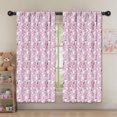 thumbnail image 5 of Blackout Kids Curtains,Pink Cartoon Unicorn Heart Pattern Childrens Insulated Curtains Set Of 2,Bedroom Essentials,Toddler Room Decor 52"x63", 5 of 5