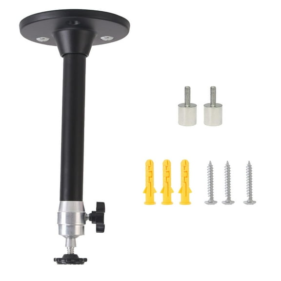 1PC Ceiling Projector Mount Stand Mini Adjustable Mount for AAXA,QKK, DR.J, PVO, DBPOWER, Anker, VANKYO, Jinhoo, TMY, AuKing Projectors, Versatile Hanging Bracket