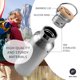 thumbnail image 2 of Botella de agua aislada Bambaw de 24 oz | Botella de agua de acero inoxidable | Botellas de agua aisladas | Botella de agua de viaje | Botella de agua metálica | Botella de agua grande | Botella de ag, 2 of 5