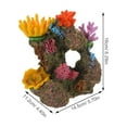 thumbnail image 2 of UPGRATOR De Acuario Con Escultura De Coral Artificial En Resina Para Acuático Multicolor, 2 of 6