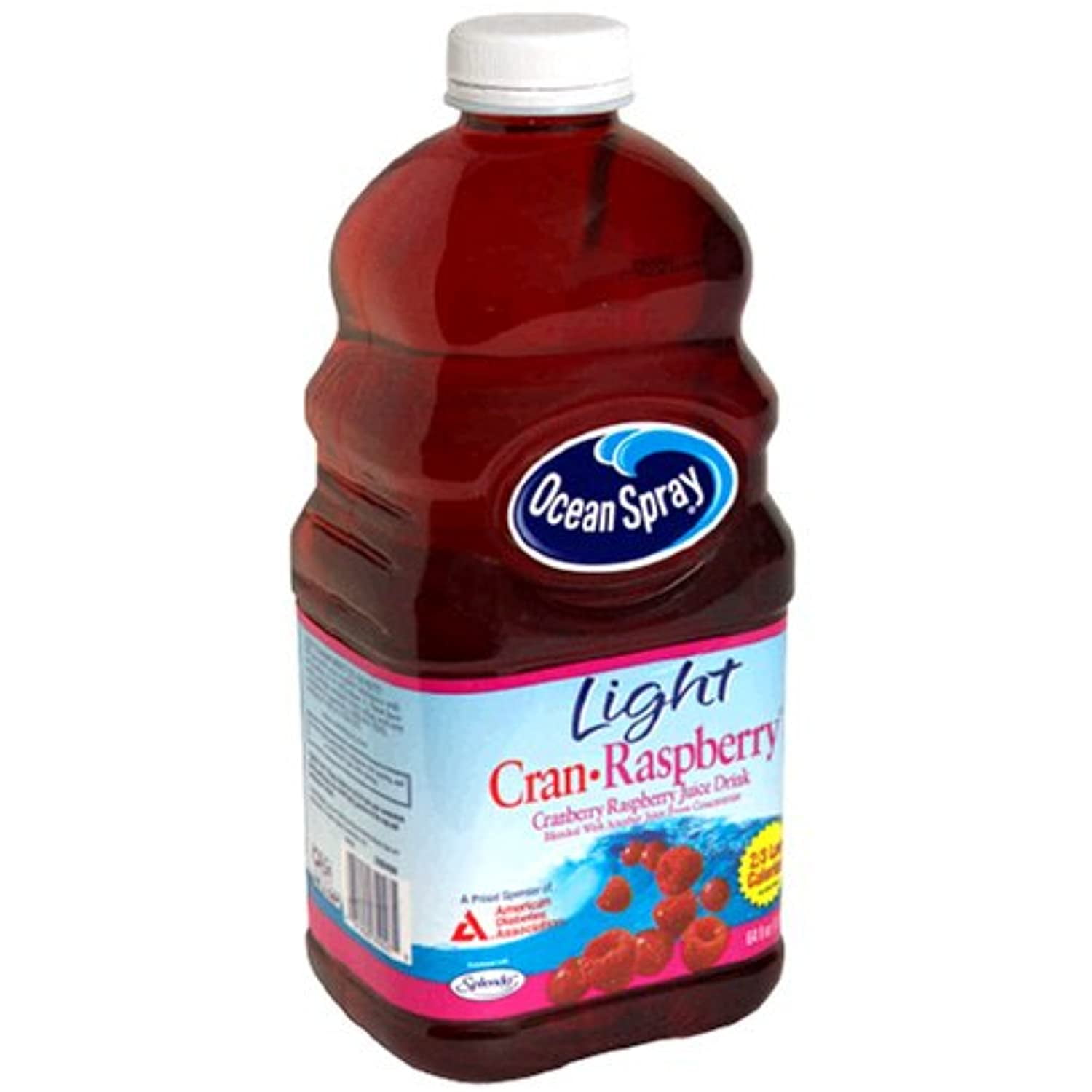 Ocean Spray Light CranRaspberry Juice Drink, 64 Fl Oz (1.89 Ltr