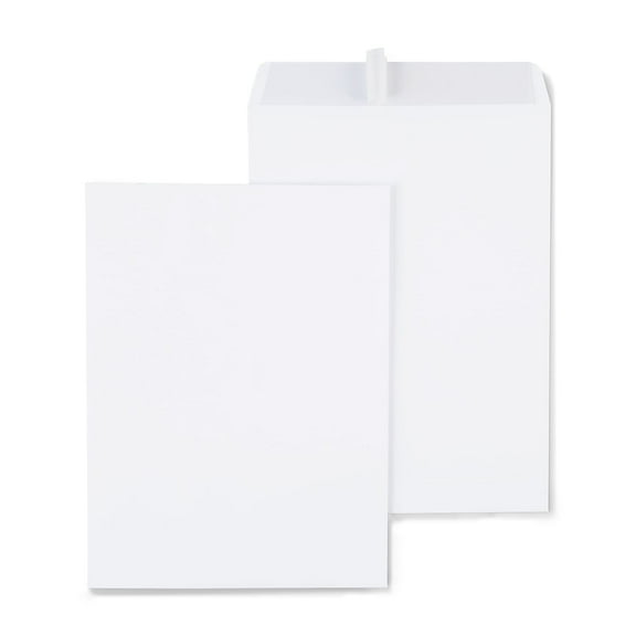 Staples EasyClose Catalog Envelopes 9"L x 12"H White 200/Carton ST379479-CCVS