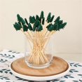 thumbnail image 3 of 200Pcs Christmas Cocktail Picks Sticks Toothpick Decorative Skewers B, 3 of 5