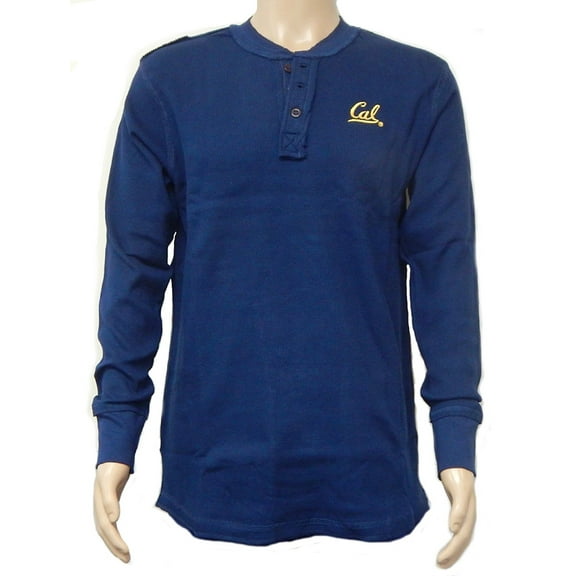 UC Berkeley, Cal Golden Bears Adult Men Waffle Thermal Shirt (Size Small)